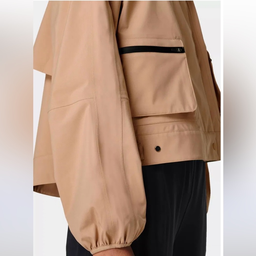 SWEATY BETTY Cropped Rain Jacket Size 6 - Picture 15 of 16